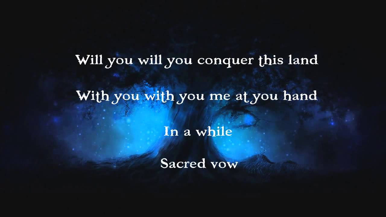 LEAVES' EYES - Sacred Vow [lyrics]