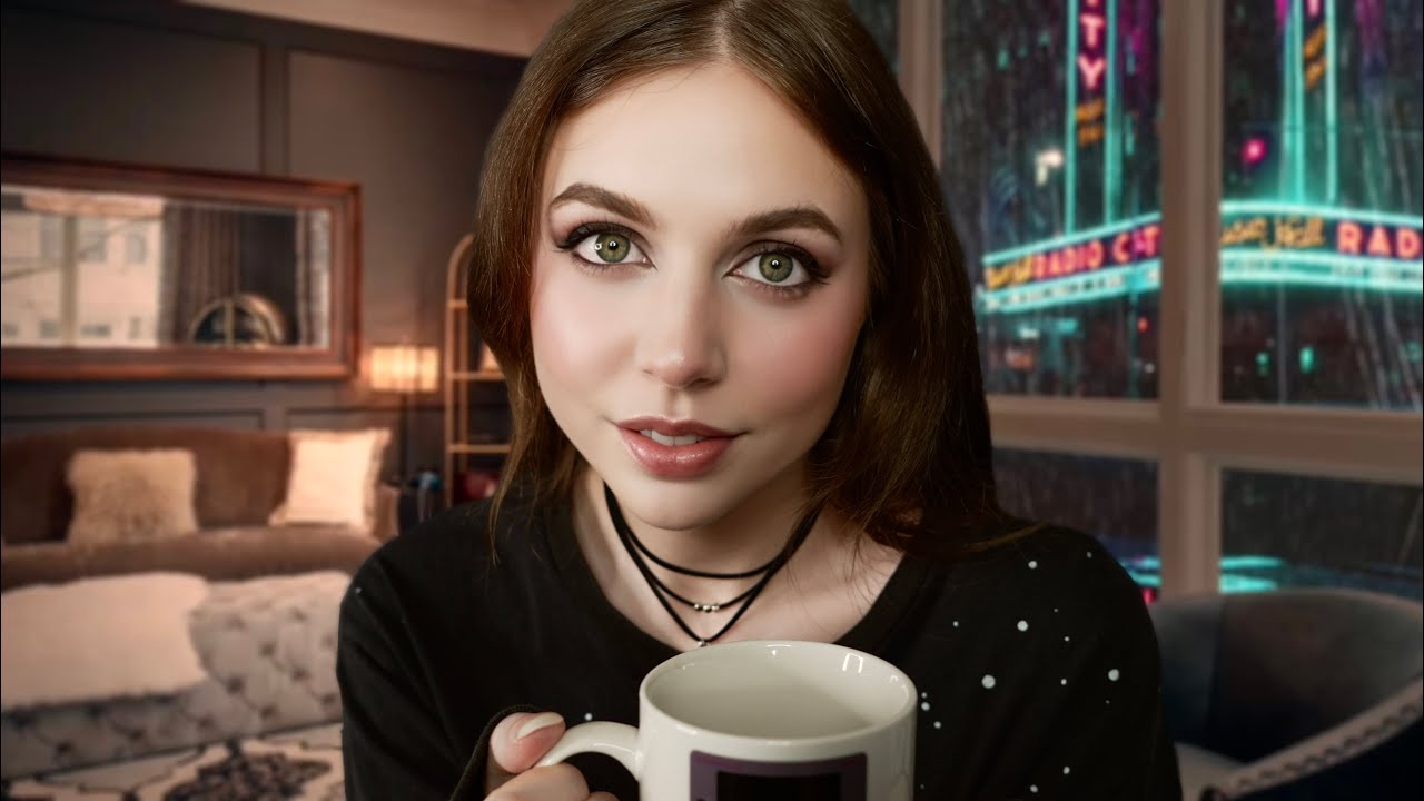 ASMR Goth Girl Is Obsessed w/ You Roleplay (Rain Sounds, Personal Attention, ASMR For Sleep)