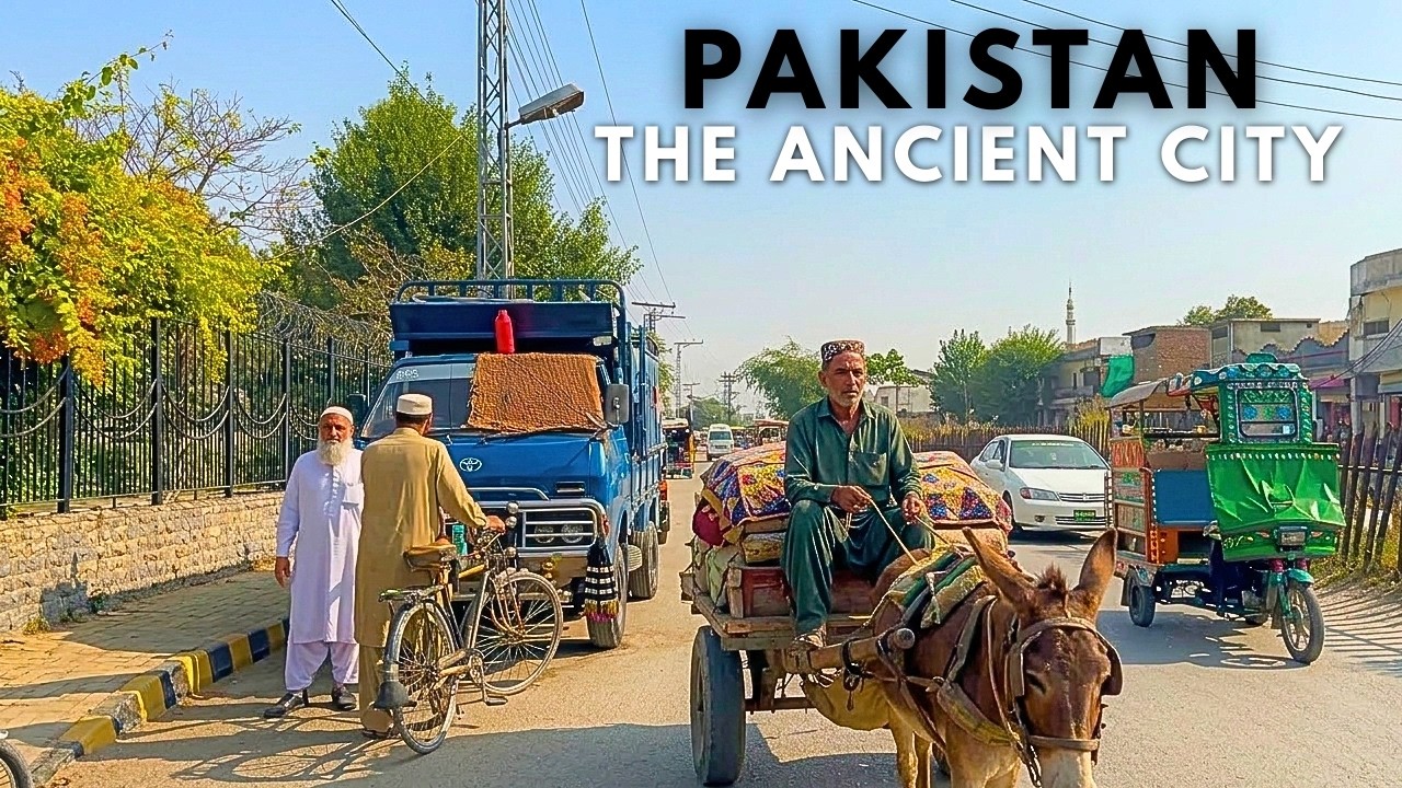 🇵🇰 Exploring The Ancient City Of Pakistan Taxila 4k Walking Tour