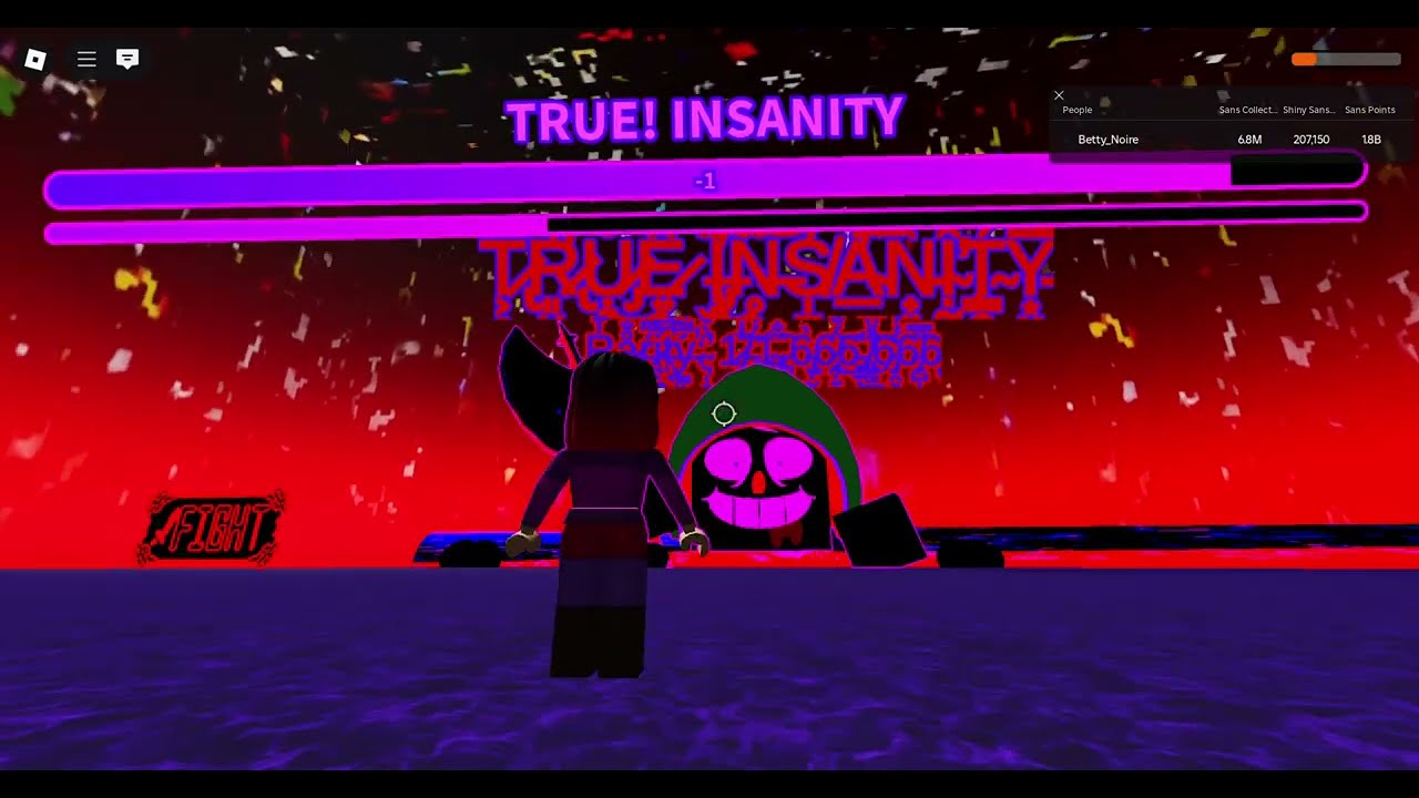 9th True Insanity defeated (Sans.rng)