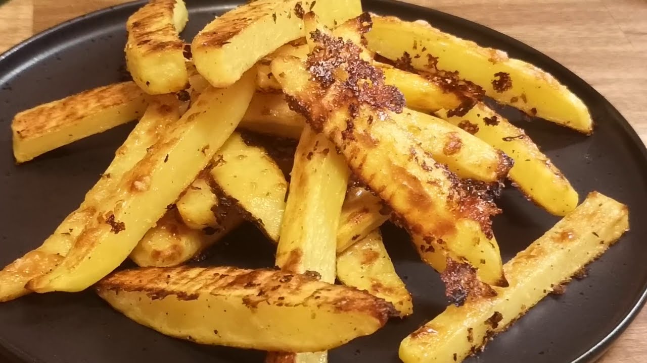 Die knusbrigsten Pommes Frites der Welt ! KEIN FRITTIEREN ! Neues Rezept in 5 Minuten !