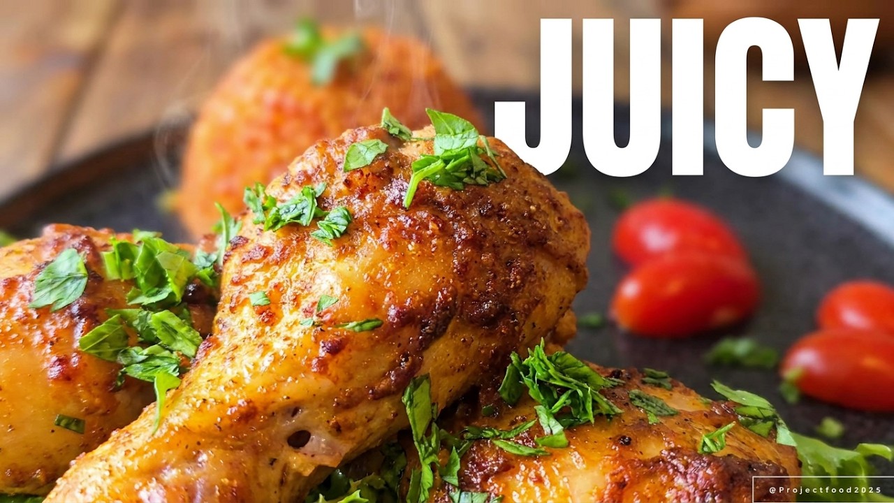 Easy Chicken Drumsticks in the oven! Kyllingklubber i ovnen!
