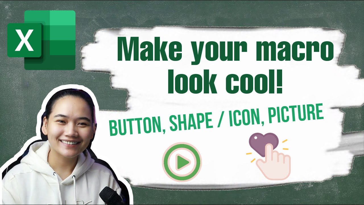 Button, Shape, or Picture: Paano gawing macro buttons ang mga ito?