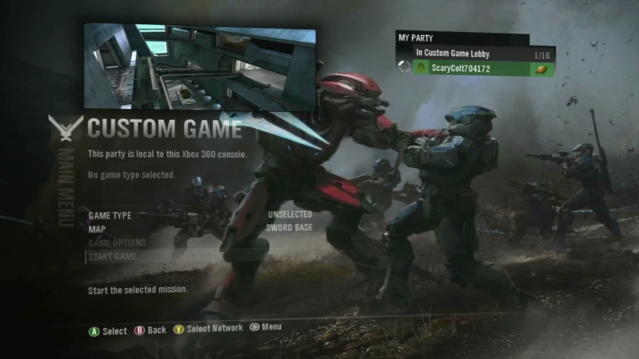 Halo Reach Menu theme+Title screen War Ambience 10 hours extended.