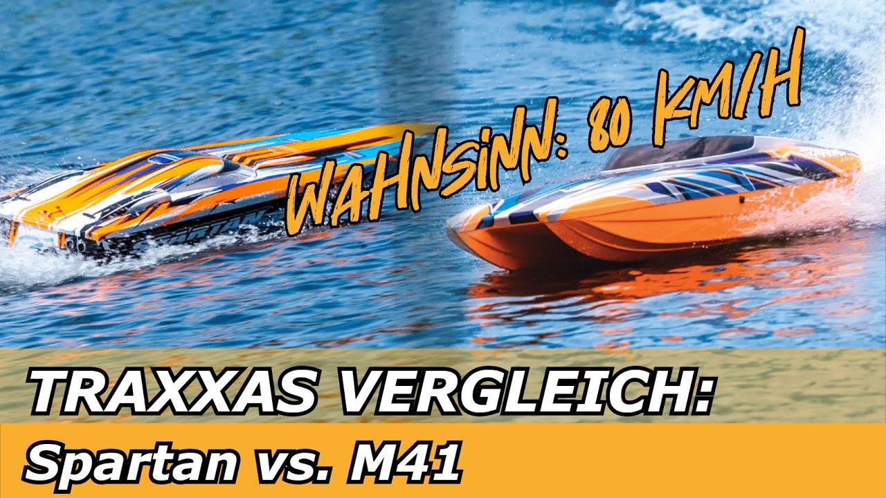 TRAXXAS Vergleich: Spartan vs. M41