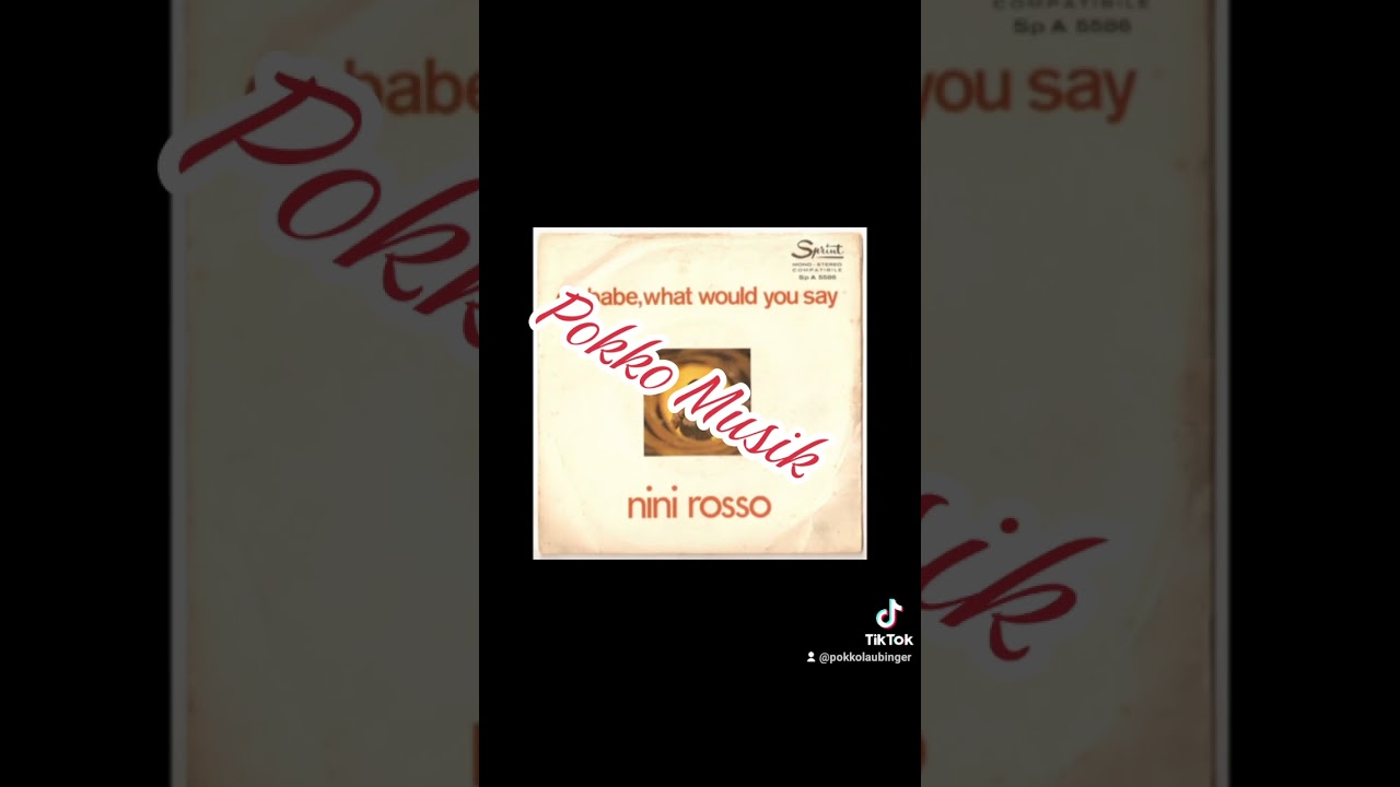 sinti musik pokko nini rosso oh babe what World you say
