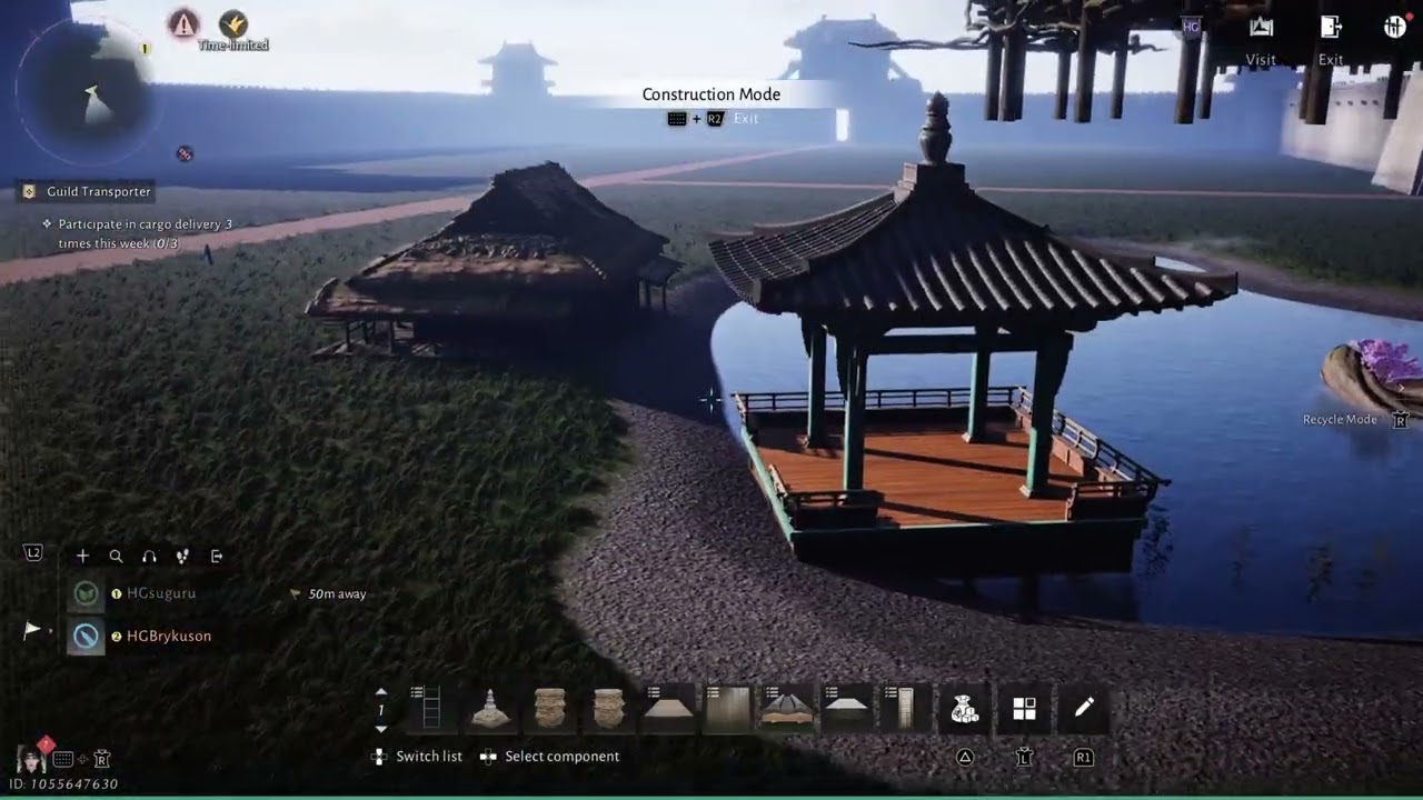 Where Winds Meet building 
