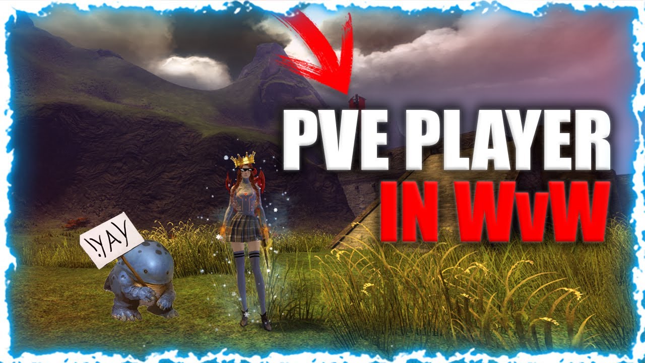 PVE PLAYER GOES INTO WVW FT. DAWN