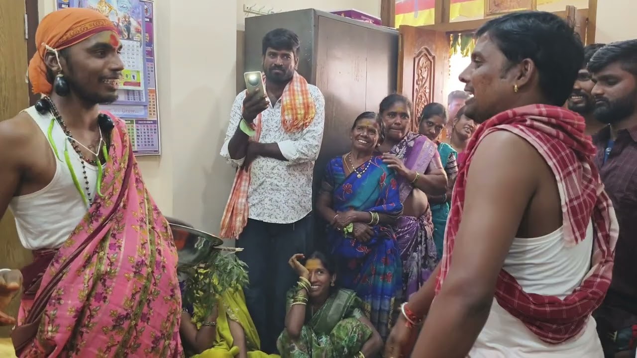 🙏🕉️మల్లన్న పండుగలో సాకలి వేషం 🕉️🙏బోడుప్పల్ 💥