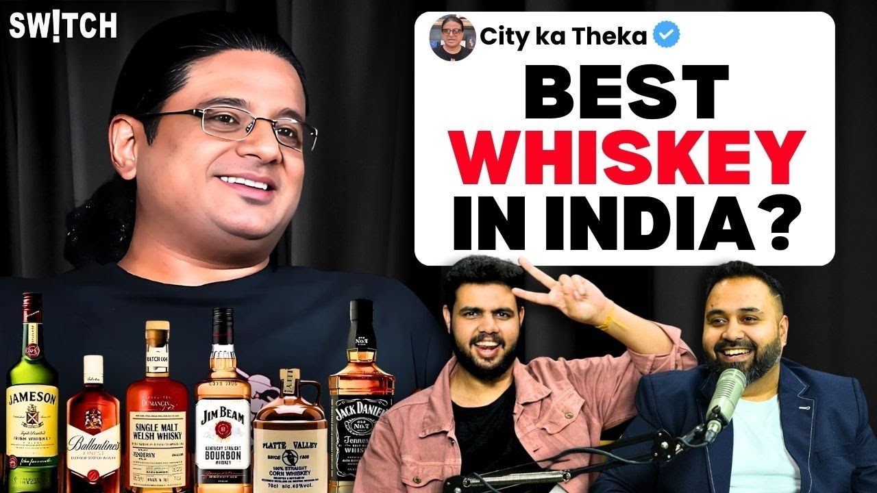 PODCAST ft. @CityKaTheka | Kaun si hai India ki Best Whiskey? | Jameson | Ballentine | Boys Podcast