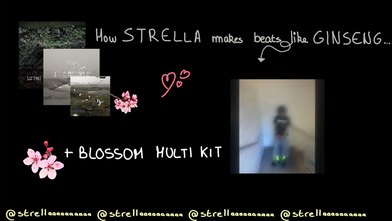 HOW STRELLA MAKES BEATS LIKE GINSENG, MISOGI ETC. / NEW KIT OUT !!