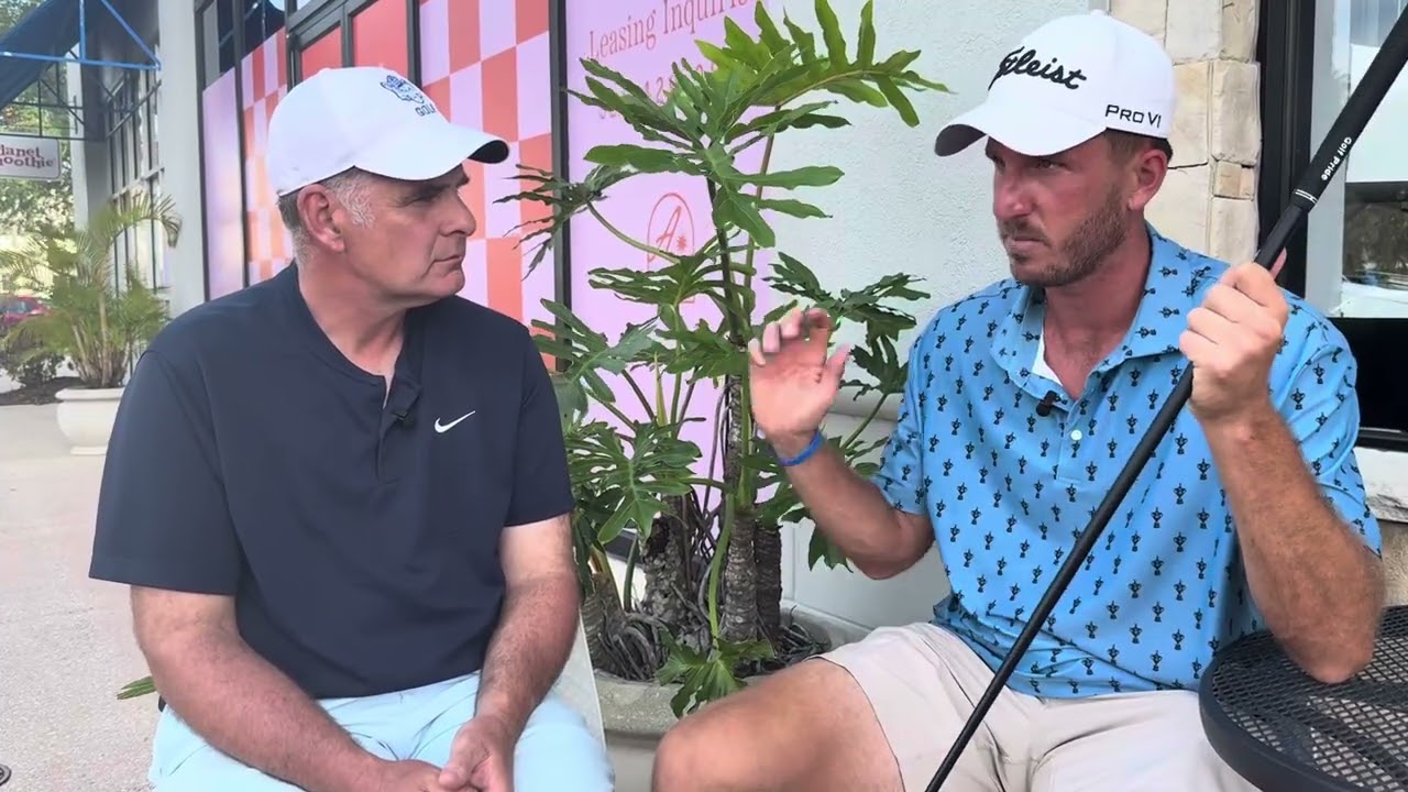 Gears interview with Tour Player Mickey Demorat. New Gears Ovvio iron shaft!