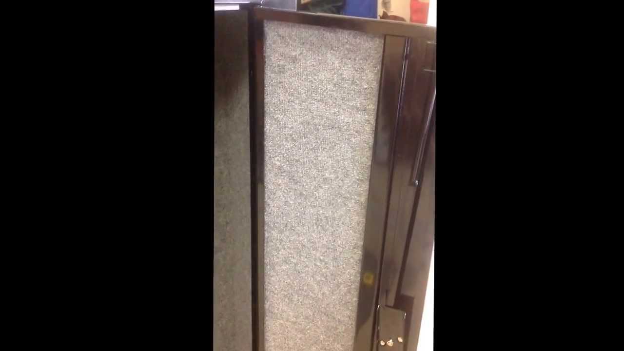 Gun Safe / Gun Cabinet Modification: Phase 1 - Installing interior carpeting.