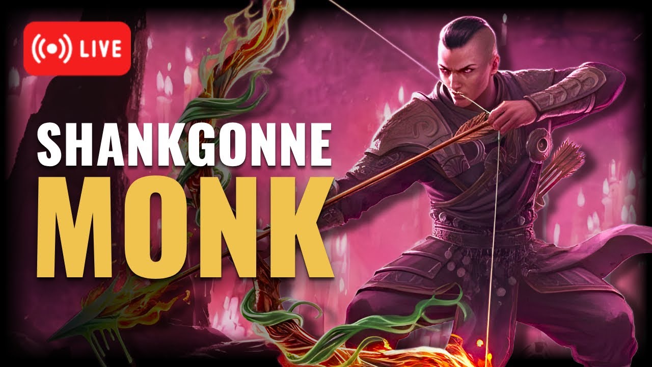 LIVE | Shankgonne/Gas Arrow Monk | Path of Exile 2