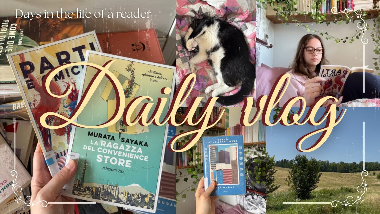 Daily vlog | Un sacco di narrativa giapponese (Sayaka Murata, Tokyo Sympathy Tower & co.)