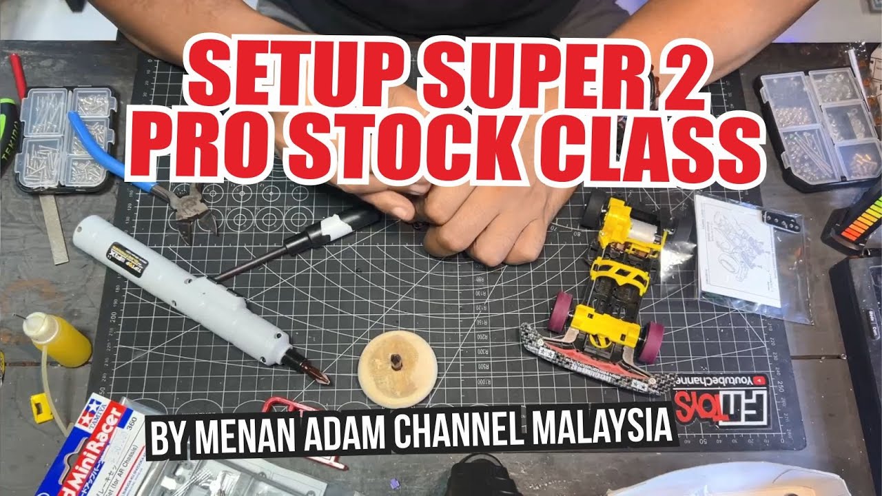 Setup Tamiya Super2 Pro Stock Malaysia by Menan Adam Channel