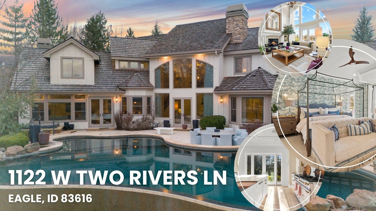 Elegant Living in the Heart of Eagle – 1122 W Two Rivers Ln