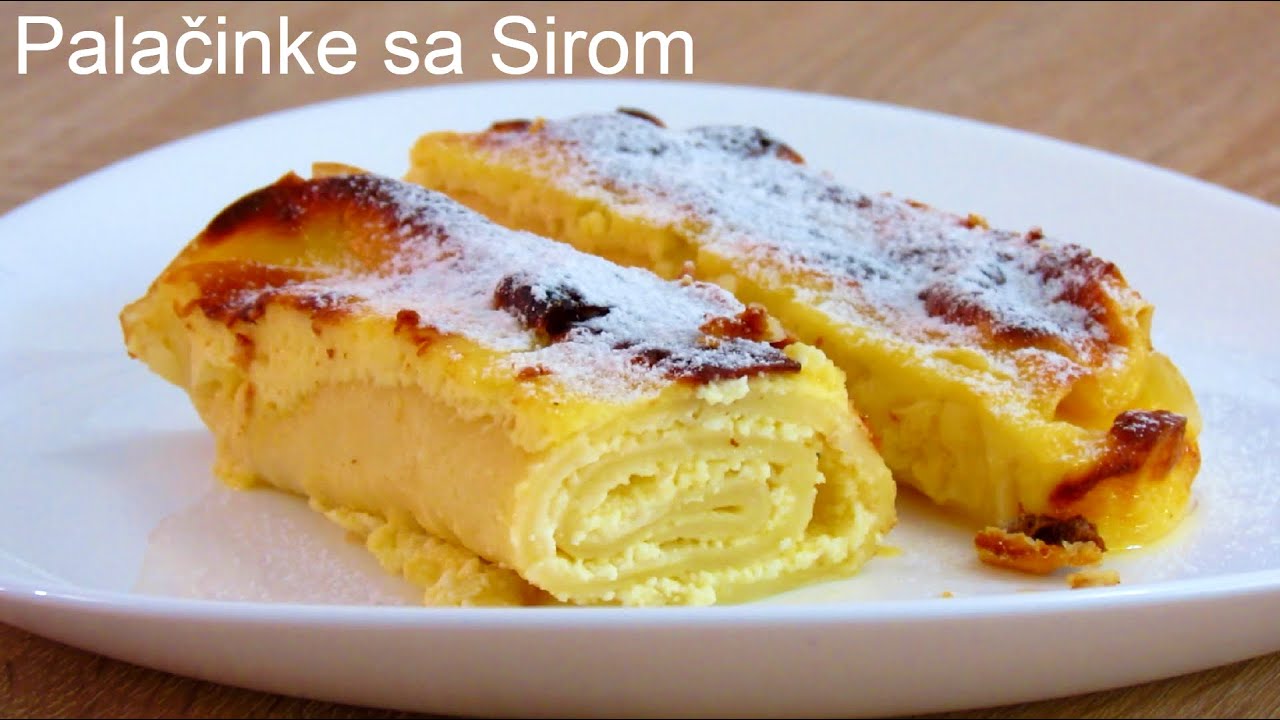 Slatke Zapečene Palačinke sa Sirom -  Ako volite palačinke, OBOŽAVAĆETE OVAJ RECEPT!