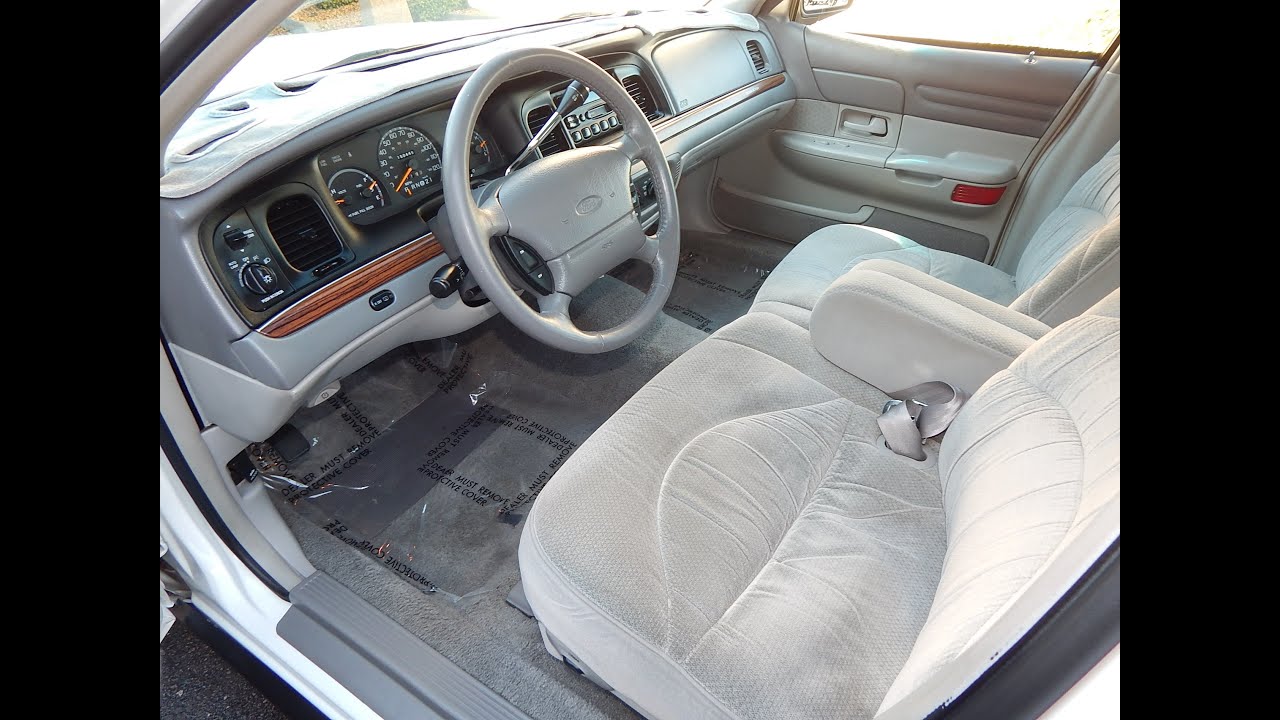 1997 Ford Crown Victoria LX complete TEST DRIVE video review!