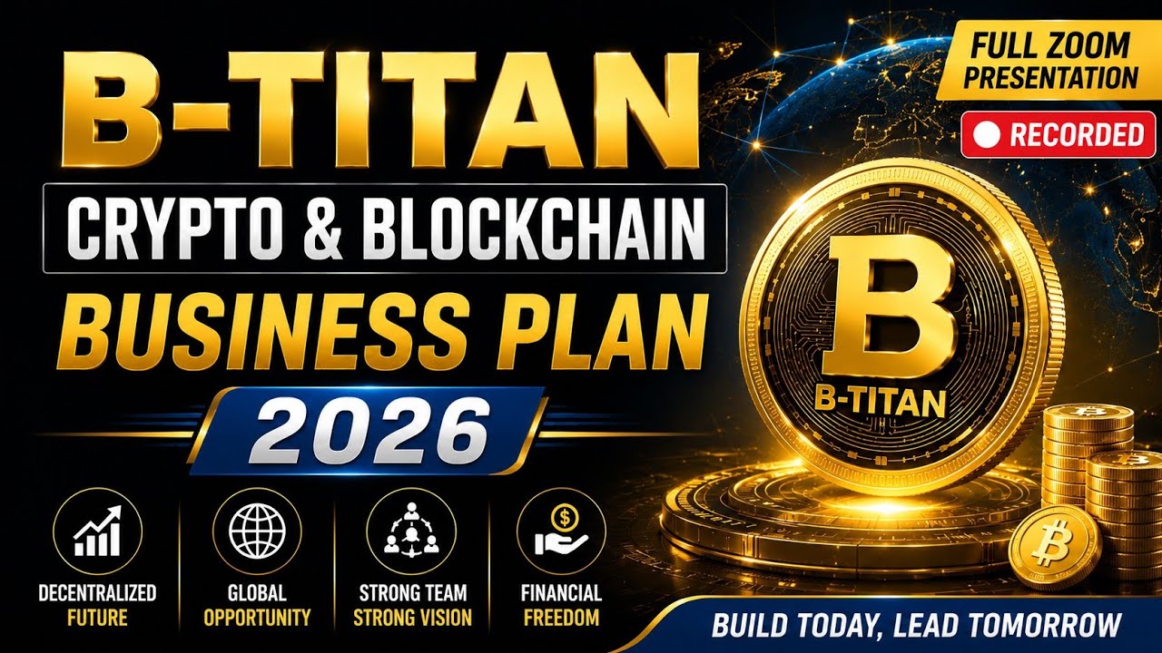 B-TITAN Crypto & Blockchain Business Plan 2026 | 