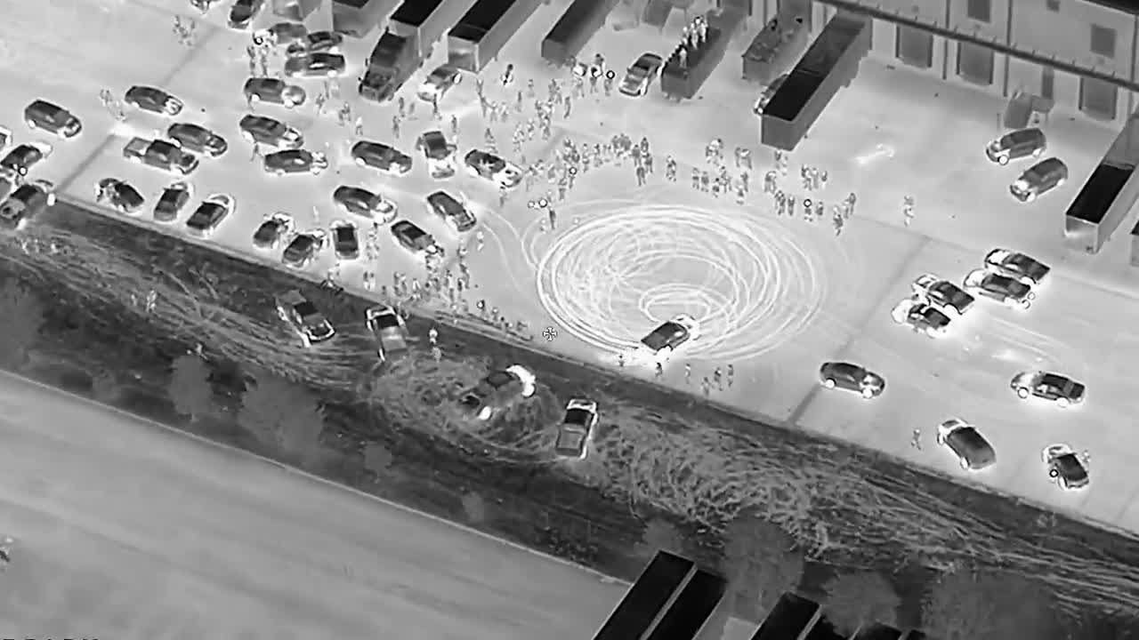Metro Police release video of suspects pointing lasers at MNPD helicopters