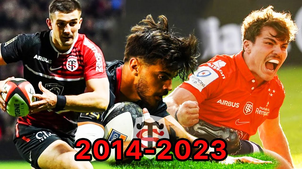 Tous les essais de Dupont, Ntamack et Ramos avec le Stade Toulousain (2014-2023)