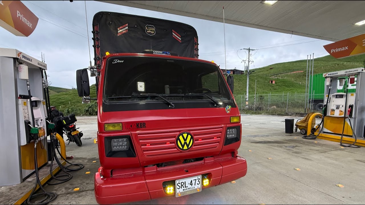 QUÉ FRIO!!!!! ADICIONANDO DIESEL EN SANTARROSA 🥶