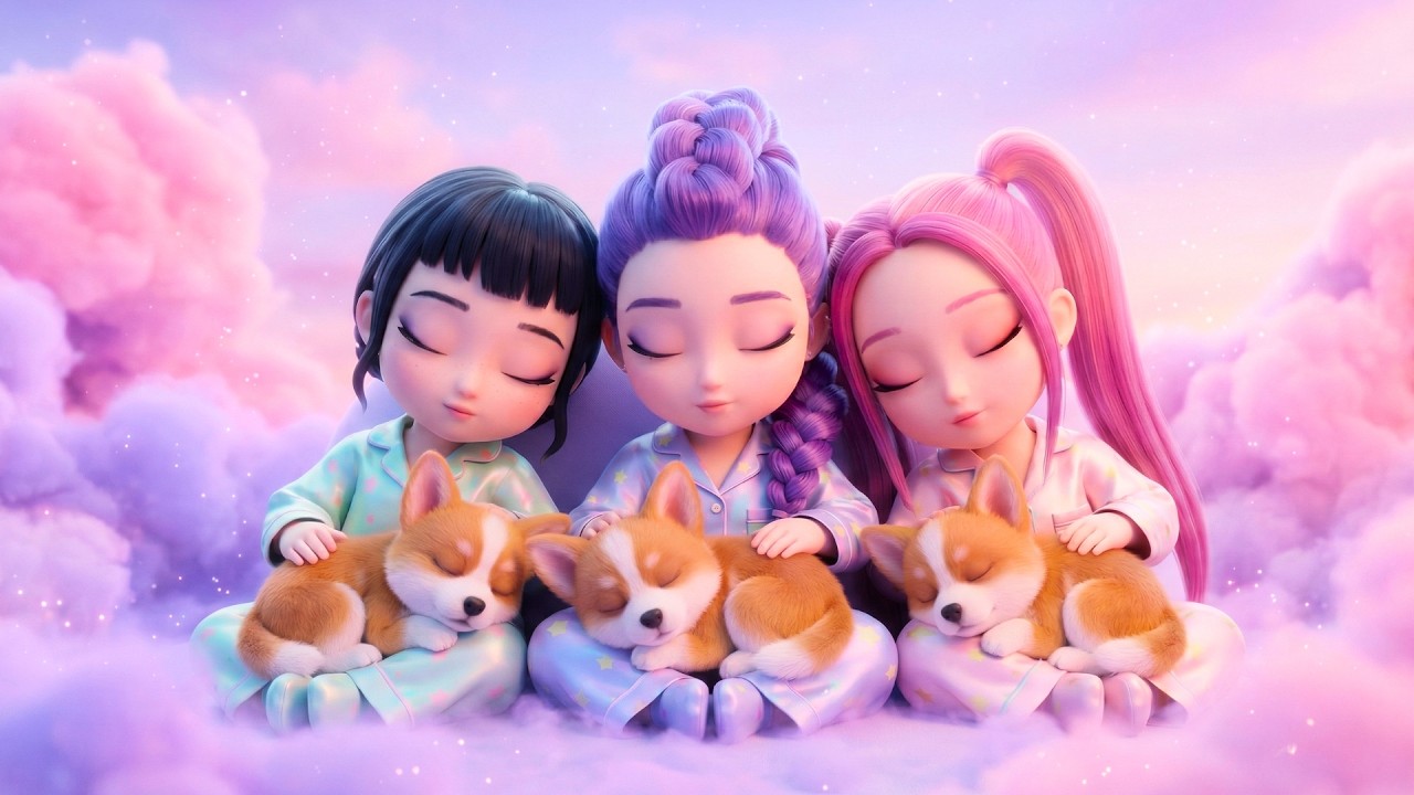Fall Asleep Fast 🌙 Boost Melatonin & Serotonin ✨ Deep Sleep Music with Rumi, Zoey & Mira