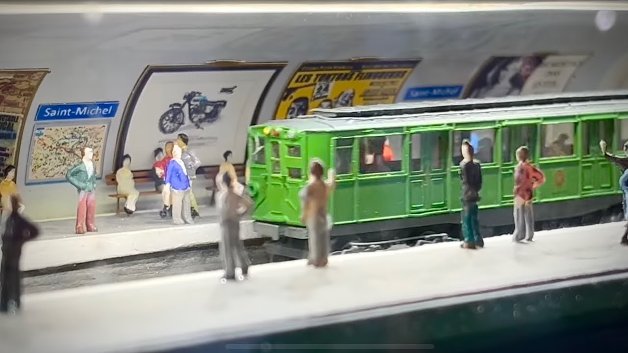 Bourges 2025 train miniature- Part. 1/4 - 64m long N modules (record)