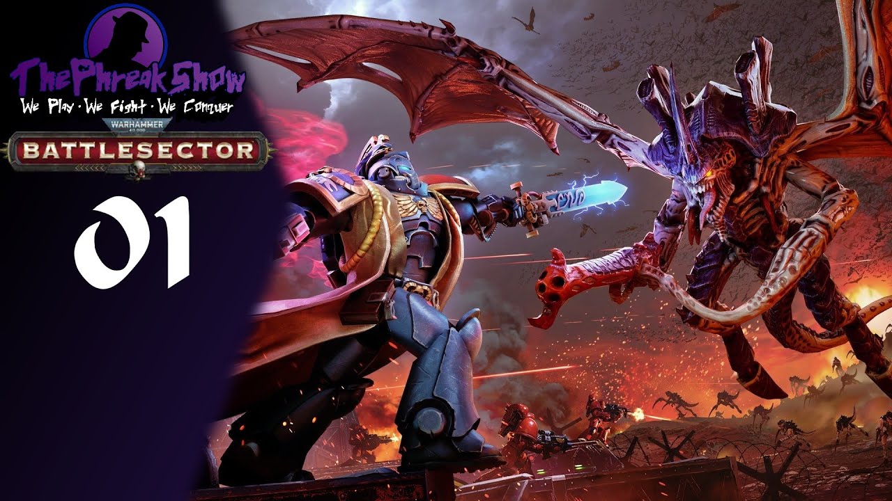 Let's Play Warhammer 40,000 Battlesector - Part 1 - Xenos Scum!