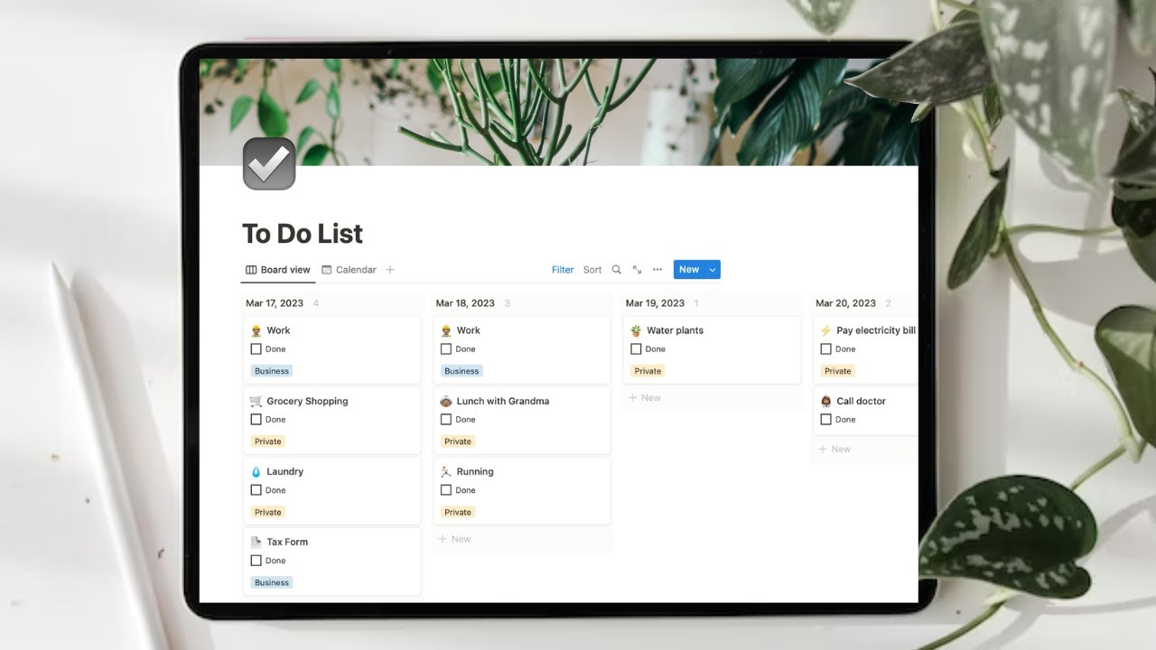 Create a To-Do List in Notion