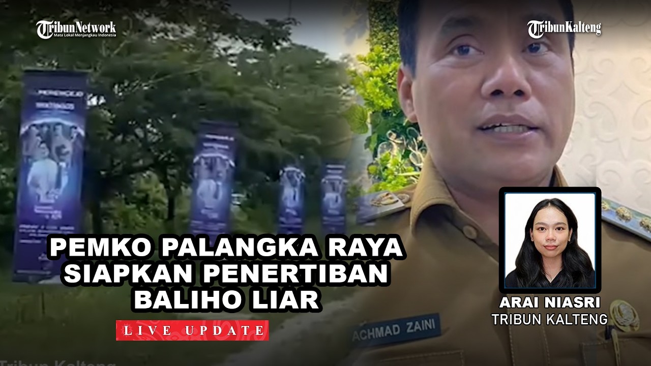 Presiden Prabowo Soroti Baliho Liar, Pemko Palangka Raya Siapkan Penertiban