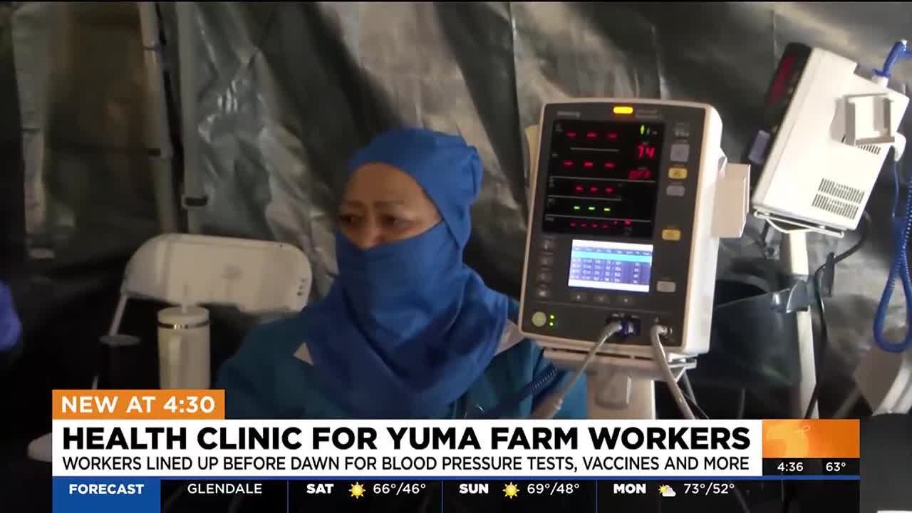 Health clinic for Yuma farm workers