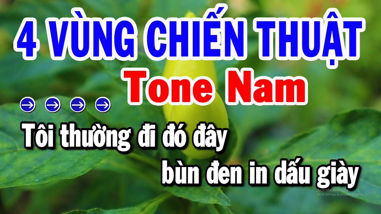 Karaoke Trên Bốn Vùng Chiến Thuật Tone Nam Nhạc Sống Rumba Beat Hay 2026 | Karaoke Tuyển Chọn
