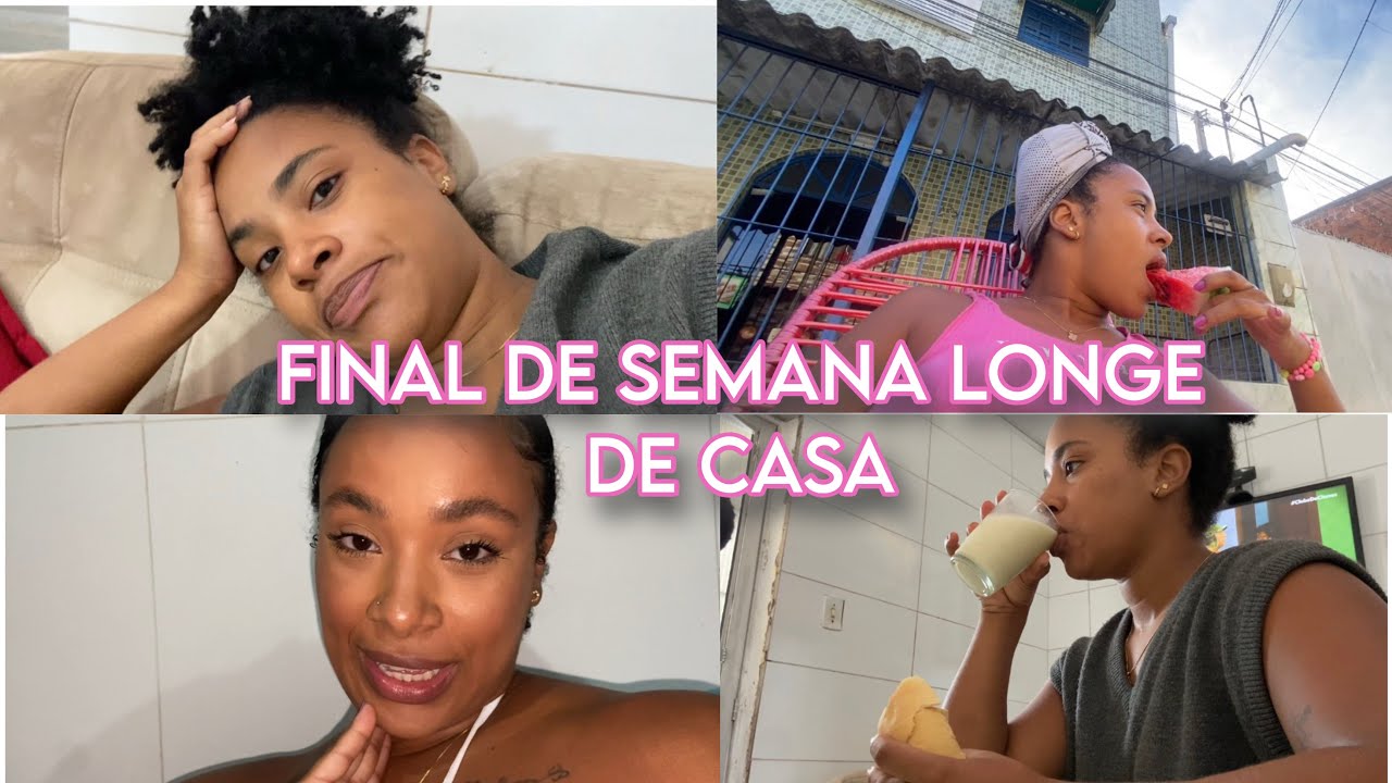 FINAL DE SEMANA LONGE DE CASA / VLOG: UM DIA COMIGO