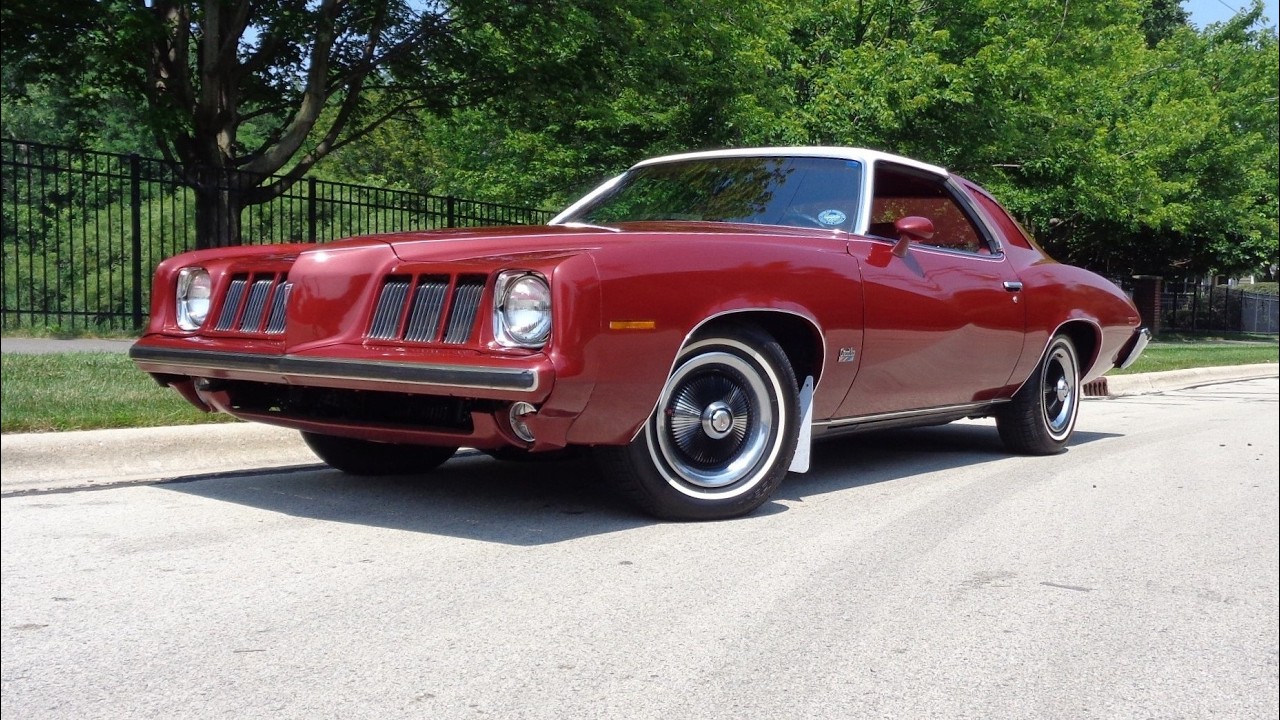 Dad ordered this one new ! 1973 Pontiac Grand Am 455 V8 Red & Ride - My Car Story with Lou Costabile
