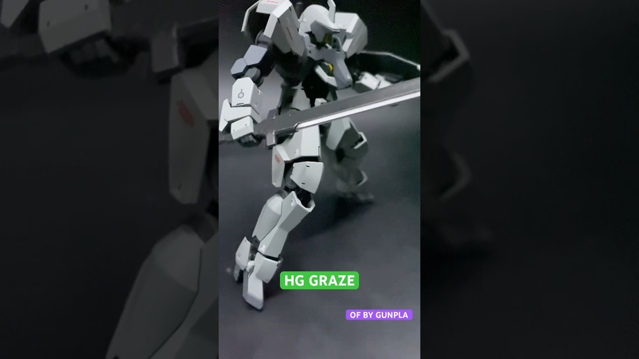 HG GRAZE #builder #gunpla #bandai #model #toys