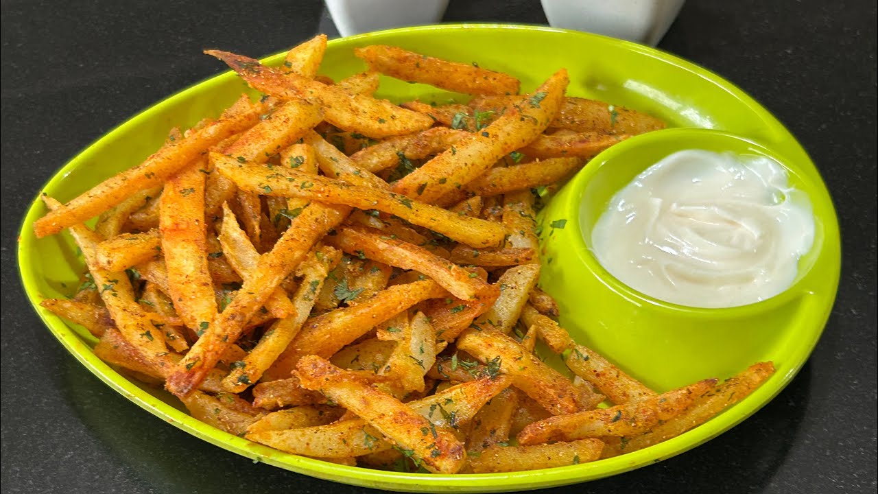 	🍟कुरकुरीत बटाटा फिंगर चिप्स – घरच्या घरी अगदी हॉटेलसारखे!🥔