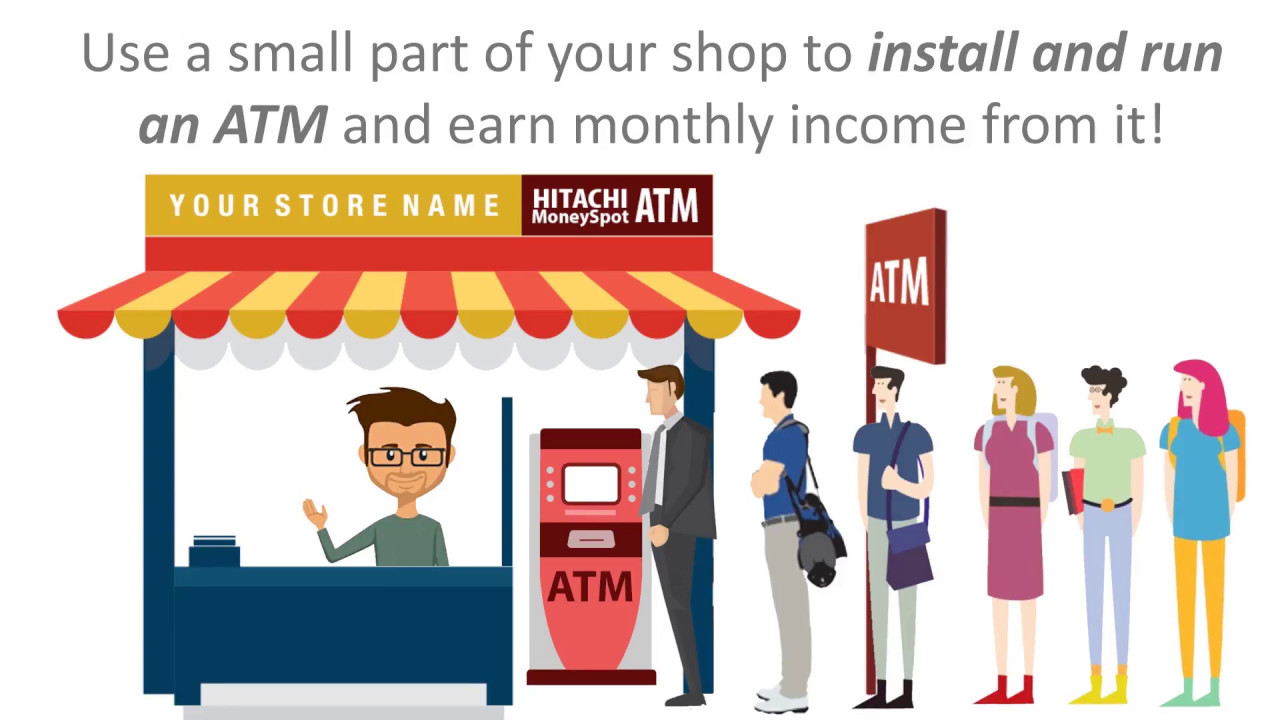 Hitachi - Moneyspot  ATM - Animated Presentation