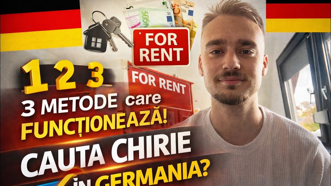 Cauți chirie &icirc;n Germania? 3 metode care chiar funcționează &icirc;n 2025 🇩🇪🏠