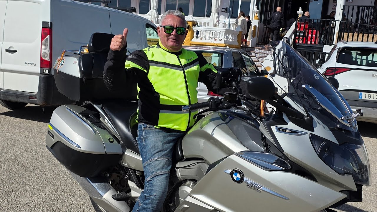 Nacimiento rio Guaro e Iznajar BMW K 1600 GTL
