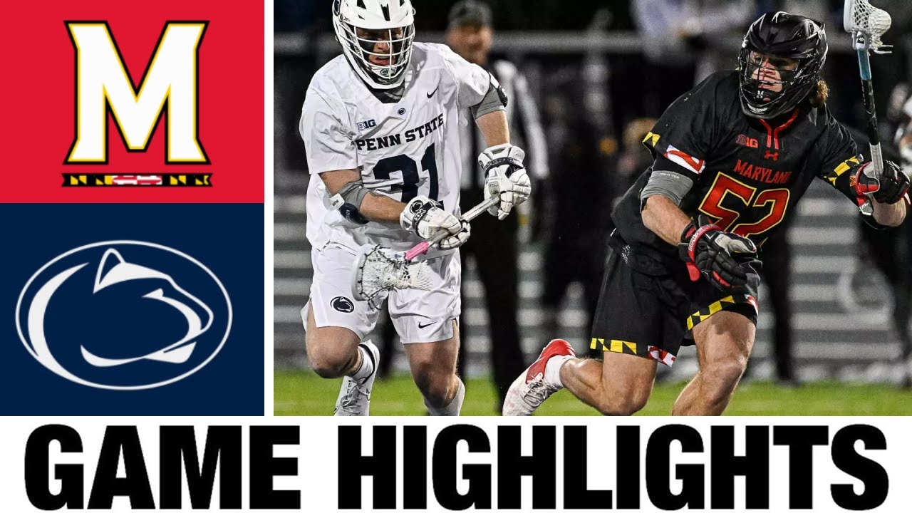 #1 Maryland vs #2 Penn State Highlights | College Lacrosse | NCAA Lacrosse 2025