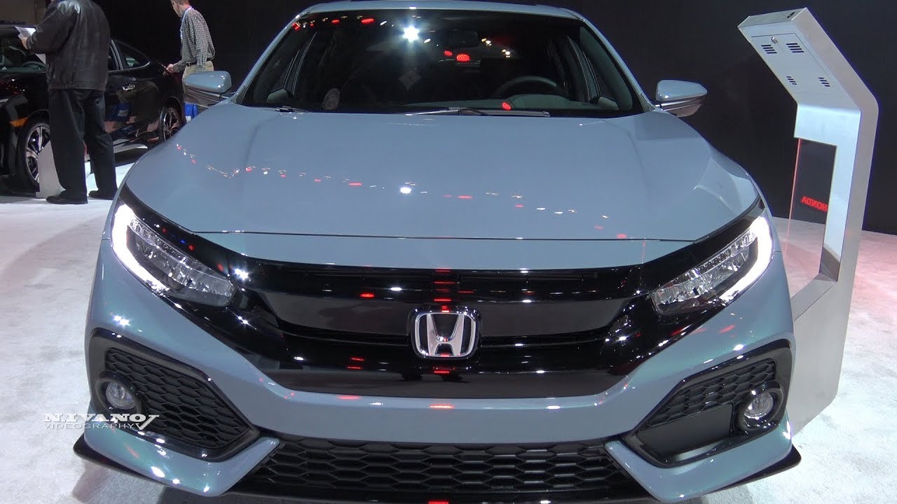 2018 Honda Civic Sport Touring - Exterior And Interior Walkaround - 2018 Detroit Auto Show
