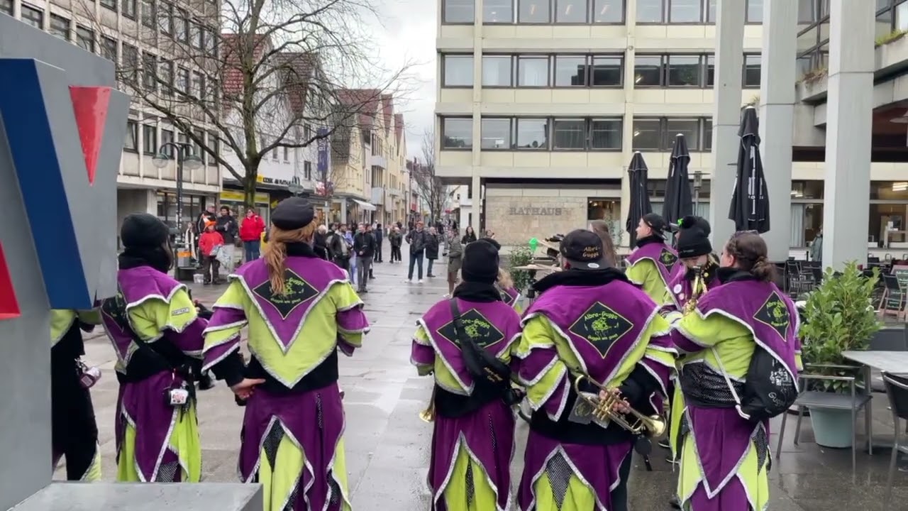 REUTLINGEN 12.02.2026 SCHMUTZIGER DONNERSTAG