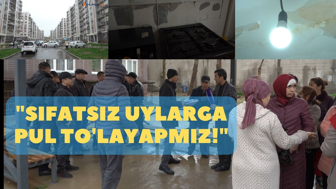 Milliy gvardiya xodimlariga berilgan uylar nega sifatsiz? - aholi murojaati