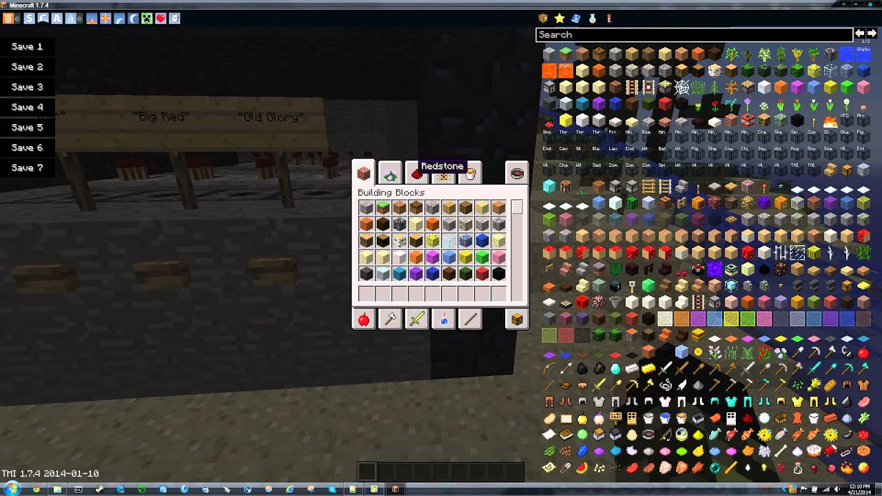 Mod Showcase / Installation | Too Many Items 1.7.4