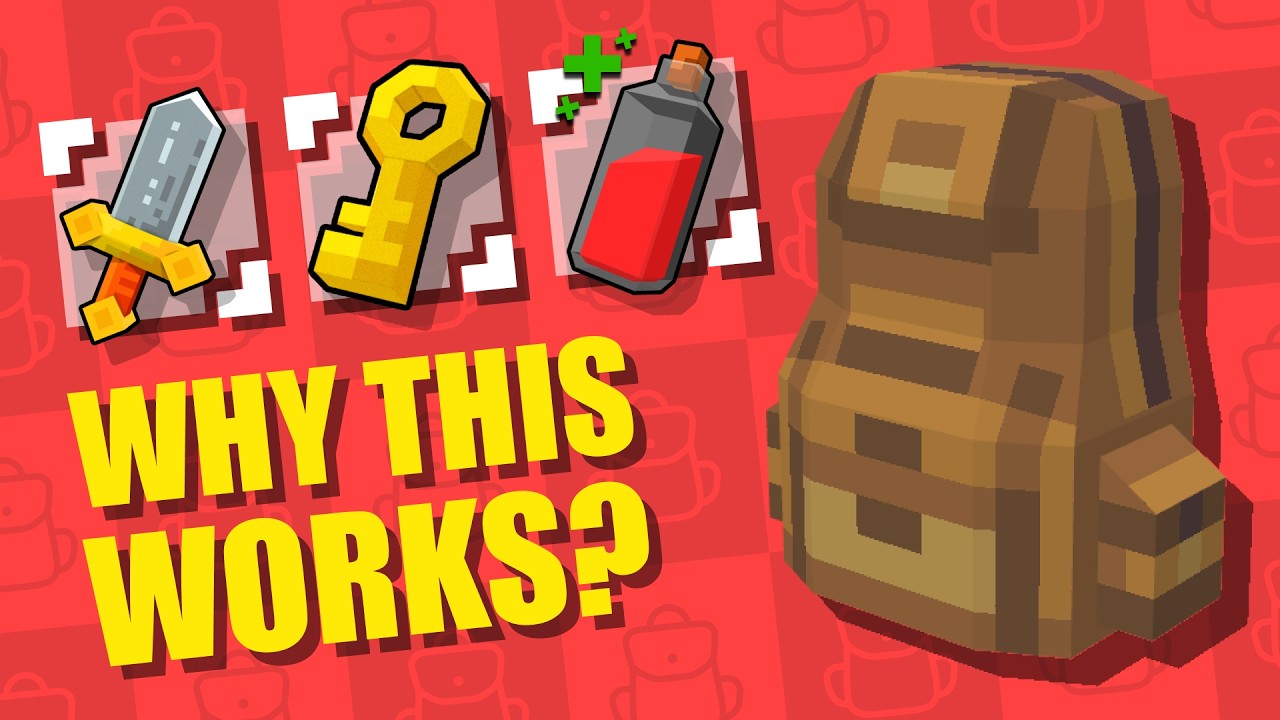 How to Design a good INVENTORY SYSTEM - Indie Game Development- DEVLOG #2