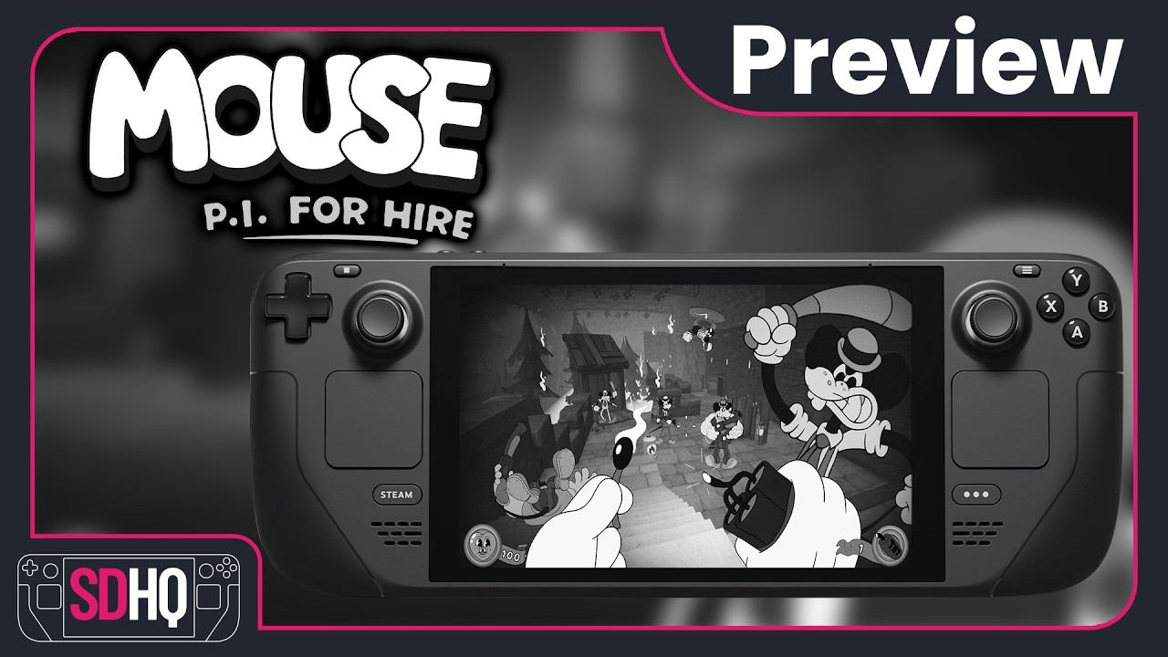 Mouse P.I. For Hire Shows Promise On The Steam Deck - Final Preview