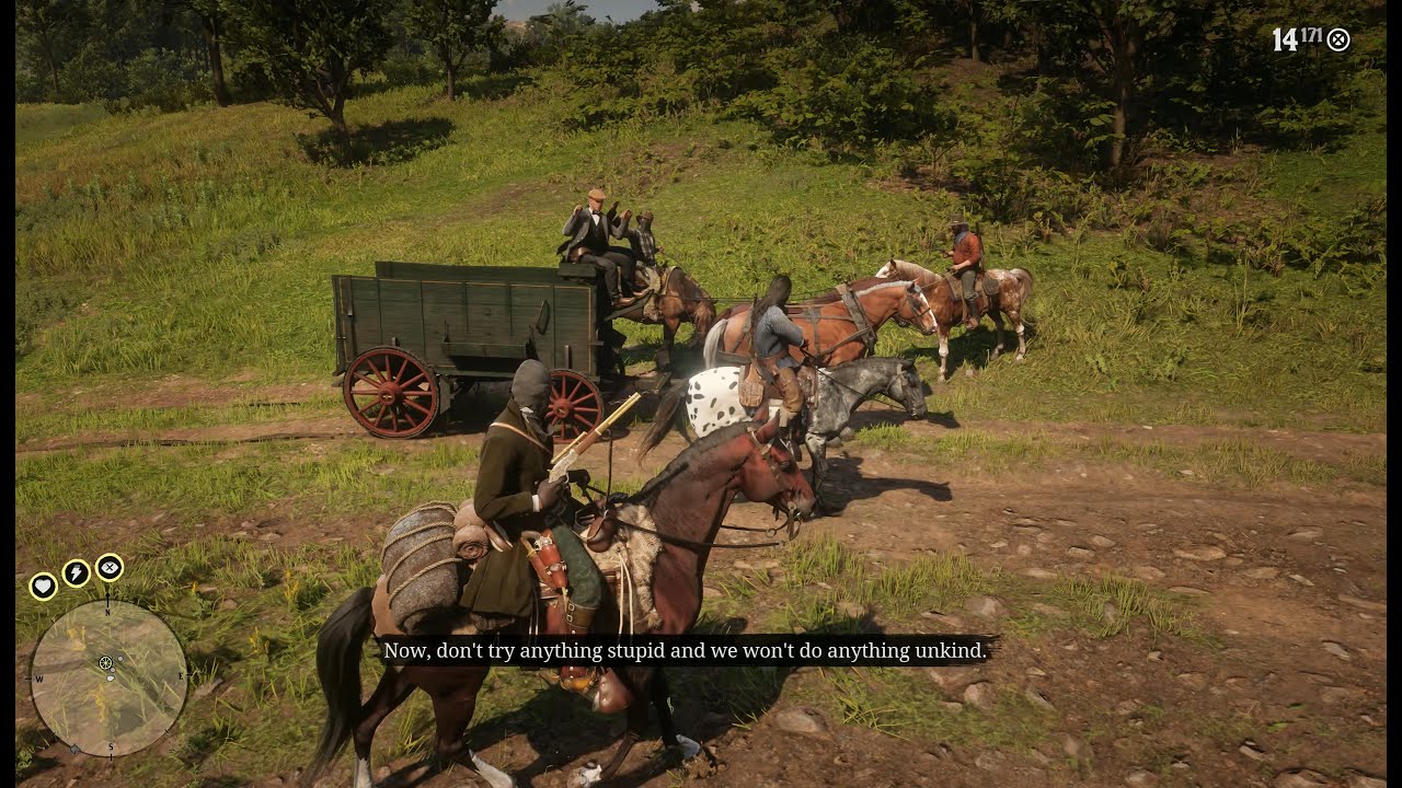 An Honest Mistake: Uncles Payroll Robbery. Plantation Gamblers Hat Perfect OX  Red Dead Redemption 2