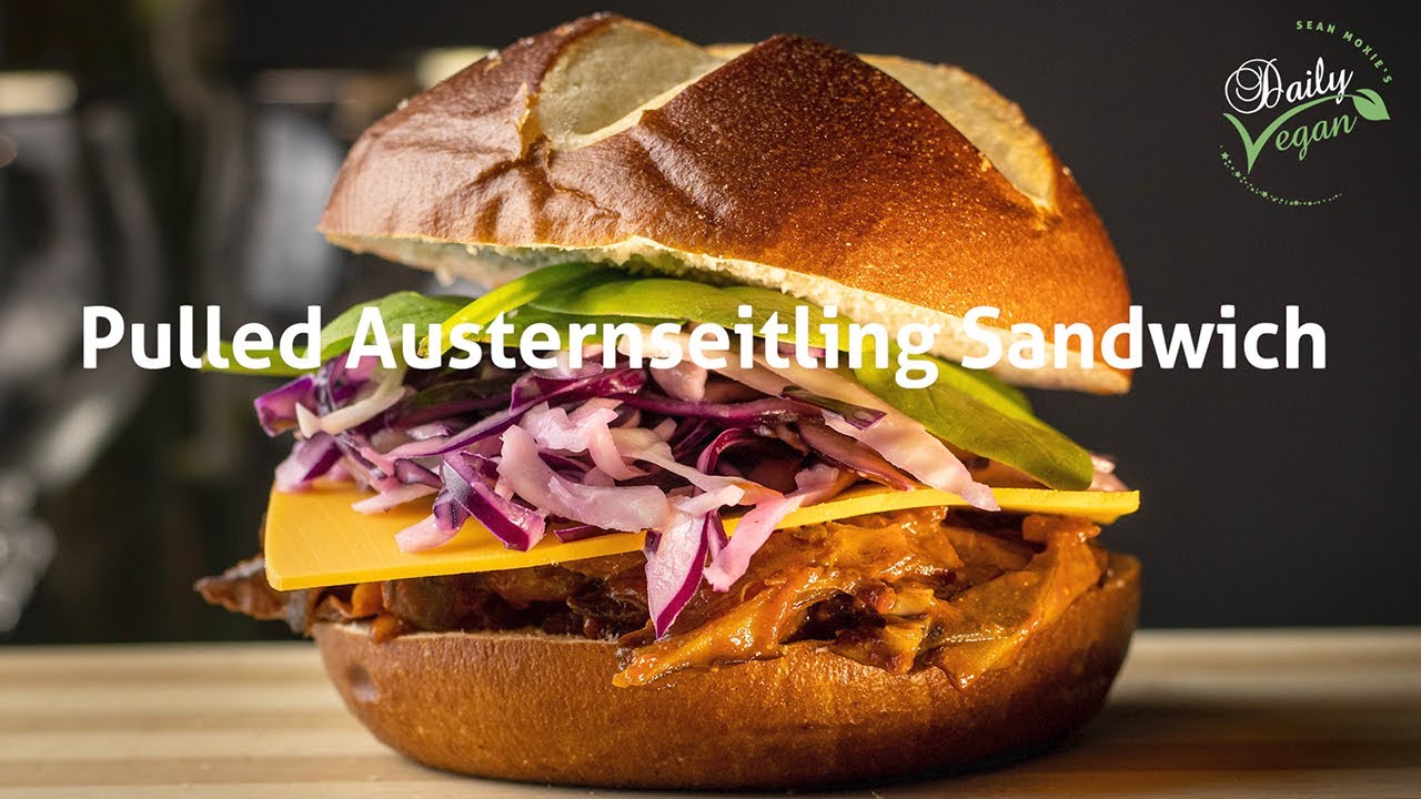 Pulled Austernseitling Sandwich
